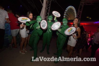 Caseta de Los 40 Principales y Guarapo Night en la Feria de Almeriía 2015. Fotos: Néstor Cánovas.