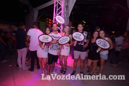 Caseta de Los 40 Principales y Guarapo Night en la Feria de Almeriía 2015. Fotos: Néstor Cánovas.