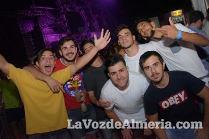 Caseta de Los 40 Principales y Guarapo Night en la Feria de Almeriía 2015. Fotos: Néstor Cánovas.