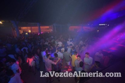 Caseta de Los 40 Principales y Guarapo Night en la Feria de Almeriía 2015. Fotos: Néstor Cánovas.