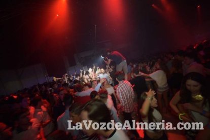 Caseta de Los 40 Principales y Guarapo Night en la Feria de Almeriía 2015. Fotos: Néstor Cánovas.