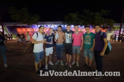 Caseta de Los 40 Principales y Guarapo Night en la Feria de Almeriía 2015. Fotos: Néstor Cánovas.