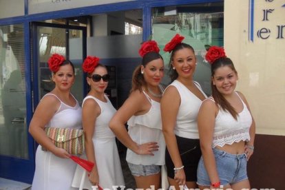 Feria del Mediodía en el centro de Almería. Premium y La Plazuela.