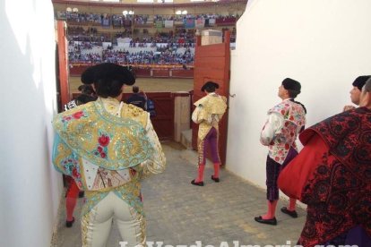 Festejo taurino con los toreros almerienses Torres Jerez y Ruiz Manuel.