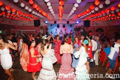 ¡En la caseta no se para ni un minuto!