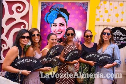 Feria del Mediodía en el centro de Almería. La Gitanica, Premium y La Plazuela.