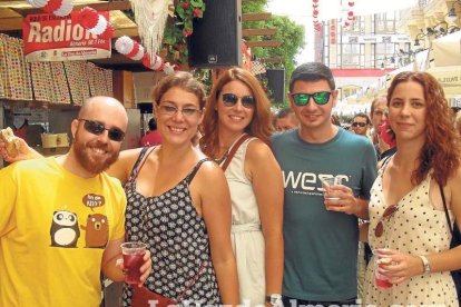 Feria del Mediodía en el centro de Almería. La Gitanica, Premium y La Plazuela.