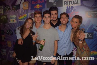 Caseta de Los 40 Principales y Guarapo Night en la Feria de Almeriía 2015. Fotos: Néstor Cánovas.