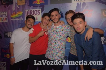 Caseta de Los 40 Principales y Guarapo Night en la Feria de Almeriía 2015. Fotos: Néstor Cánovas.