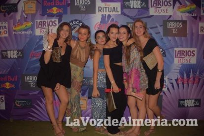 Caseta de Los 40 Principales y Guarapo Night en la Feria de Almeriía 2015. Fotos: Néstor Cánovas.