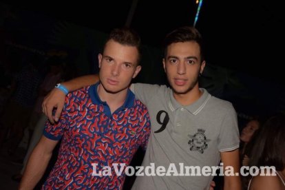 Caseta de Los 40 Principales y Guarapo Night en la Feria de Almeriía 2015. Fotos: Néstor Cánovas.