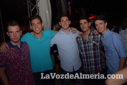 Caseta de Los 40 Principales y Guarapo Night en la Feria de Almeriía 2015. Fotos: Néstor Cánovas.