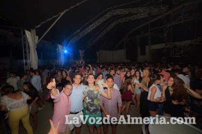 Caseta de Los 40 Principales y Guarapo Night en la Feria de Almeriía 2015. Fotos: Néstor Cánovas.