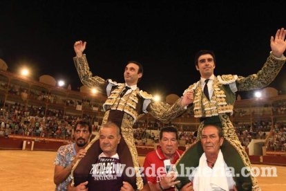 Festejo taurino con los toreros Enrique Ponce, José María Manzanares y Miguel Ángel Perera.