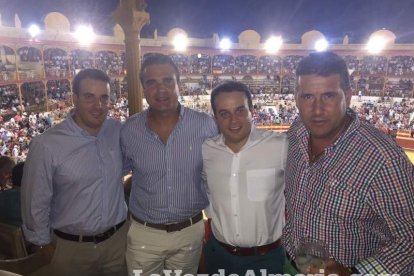 Festejo taurino con los toreros Enrique Ponce, José María Manzanares y Miguel Ángel Perera.