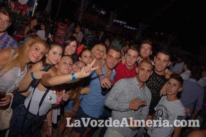 Caseta de Los 40 Principales y Guarapo Night en la Feria de Almeriía 2015. Fotos: Néstor Cánovas.