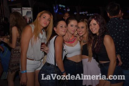 Caseta de Los 40 Principales y Guarapo Night en la Feria de Almeriía 2015. Fotos: Néstor Cánovas.