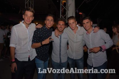 Caseta de Los 40 Principales y Guarapo Night en la Feria de Almeriía 2015. Fotos: Néstor Cánovas.