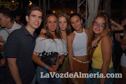 Caseta de Los 40 Principales y Guarapo Night en la Feria de Almeriía 2015. Fotos: Néstor Cánovas.