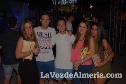 Caseta de Los 40 Principales y Guarapo Night en la Feria de Almeriía 2015. Fotos: Néstor Cánovas.