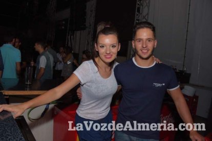 Caseta de Los 40 Principales y Guarapo Night en la Feria de Almeriía 2015. Fotos: Néstor Cánovas.