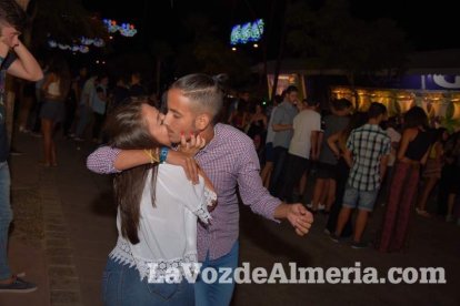 Caseta de Los 40 Principales y Guarapo Night en la Feria de Almeriía 2015. Fotos: Néstor Cánovas.