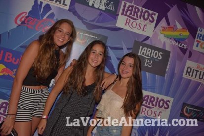 Caseta de Los 40 Principales y Guarapo Night en la Feria de Almeriía 2015. Fotos: Néstor Cánovas.