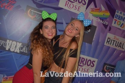 Caseta de Los 40 Principales y Guarapo Night en la Feria de Almeriía 2015. Fotos: Néstor Cánovas.