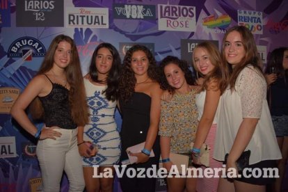 Caseta de Los 40 Principales y Guarapo Night en la Feria de Almeriía 2015. Fotos: Néstor Cánovas.