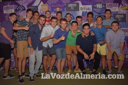 Caseta de Los 40 Principales y Guarapo Night en la Feria de Almeriía 2015. Fotos: Néstor Cánovas.