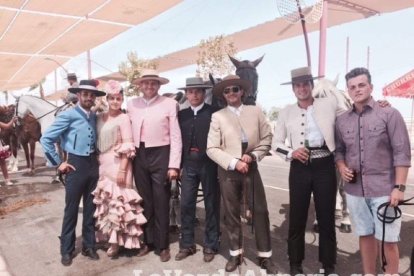 Feria del Mediodía en el centro de Almería, La Gitanica y La Plazuela.