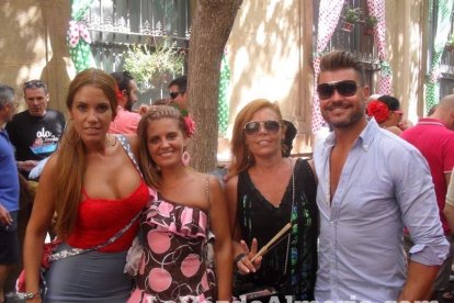 Feria del Mediodía en el centro de Almería, La Gitanica y La Plazuela.