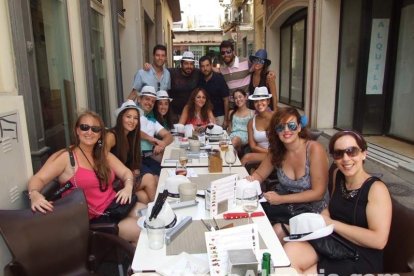 Feria del Mediodía en el centro de Almería, La Gitanica y La Plazuela.