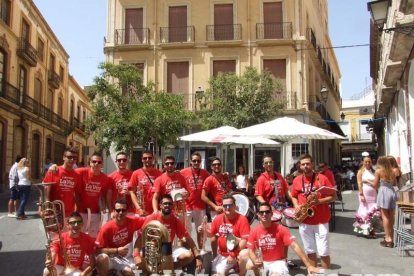 Feria del Mediodía en el centro de Almería, La Gitanica y La Plazuela.