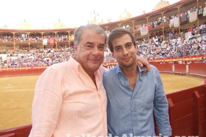 Corrida de rejones en la Plaza de Toros de Almería.