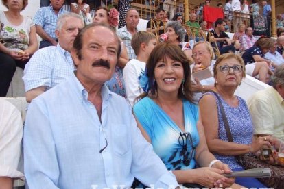 Corrida de rejones en la Plaza de Toros de Almería.