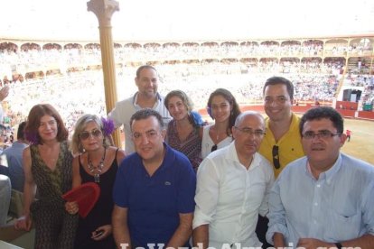 Corrida de rejones en la Plaza de Toros de Almería.
