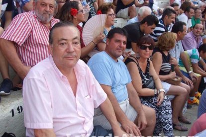 Corrida de rejones en la Plaza de Toros de Almería.