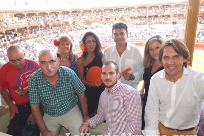 Corrida de rejones en la Plaza de Toros de Almería.