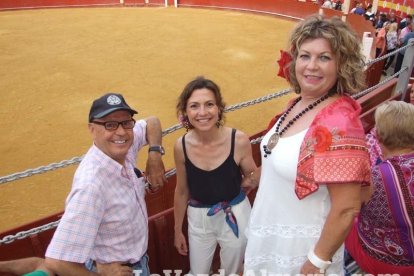 Corrida de rejones en la Plaza de Toros de Almería.