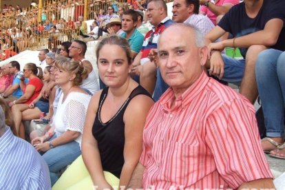 Corrida de rejones en la Plaza de Toros de Almería.