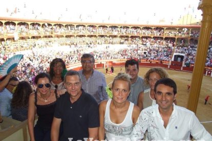 Corrida de rejones en la Plaza de Toros de Almería.