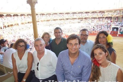 Corrida de rejones en la Plaza de Toros de Almería.