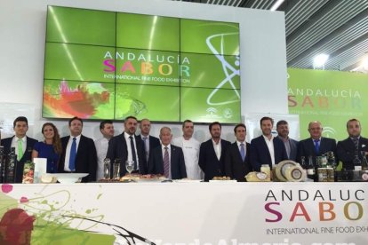 Gran éxito de los productos almerienses en los encuentros comerciales de la feria gastronómica.