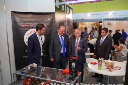 Gran éxito de los productos almerienses en los encuentros comerciales de la feria gastronómica.