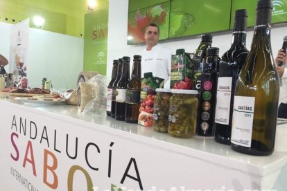 Gran éxito de los productos almerienses en los encuentros comerciales de la feria gastronómica.