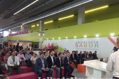 Gran éxito de los productos almerienses en los encuentros comerciales de la feria gastronómica.