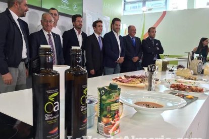 Gran éxito de los productos almerienses en los encuentros comerciales de la feria gastronómica.