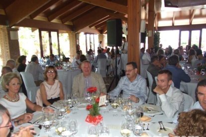 El Restaurante Club de Golf Playa Serena, en Roquetas de Mar, acogió la comida anual de inicio de campaña de Hortamar. Fotos: J. A. Barrio