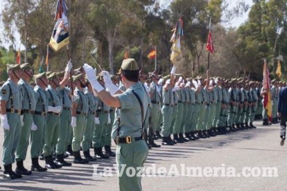 Más de 3.000 personas asisten al 95 aniversario de La Legión.El ministro de Defensa Morenés preside un acto conmemorativo que coincide co